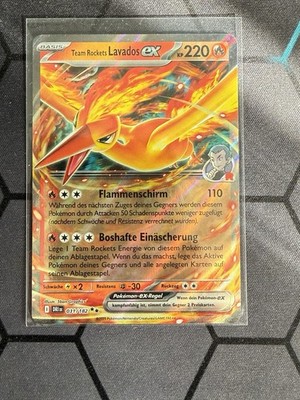 Pokémon TCG Team Rockets Lavados EX