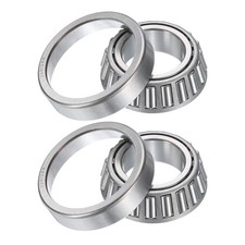 2pcs 320/28X Tapered Roller Bearing Cone and Cup, 28mm Bore x 52mm OD