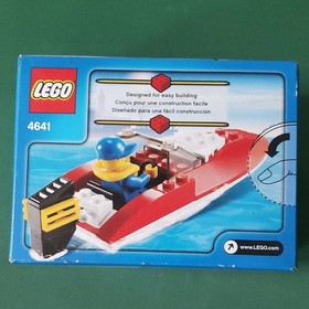 LEGO City Speed Boat 4641, 34 Pieces, Ages 5-12, Boxed