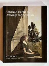 Sotheby's Auction Catalog - American Paintings Drawings Sculpture NY June 6 1997