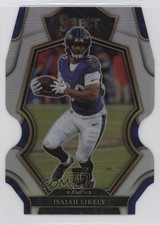 2022 Panini Select Premier Level Silver Prizm Die-Cut Isaiah Likely #110 3hd