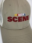NASCAR SCENE Weekly Magazine Stock Car Racing Hat Cap Advertising NOS Flex — photo 7