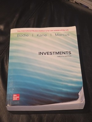 Investments 12th Edition Bodie Kane Marcus ISBN 9781260571158 Paperback