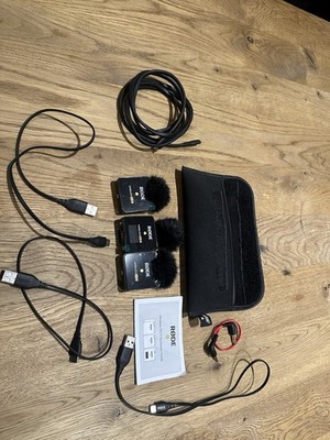 Rode Wireless GO II Clip-On Mikrofon Set mit 2 Sendern, schnurlos
