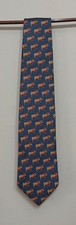 Brooks Brothers Makers 100% Silk Tie Christmas Reindeer Design - Made in USA
