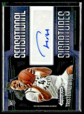 2024-25 Panini Prizm Black SS-NEW Tristen Newton Minnesota Timberwolves RC Auto