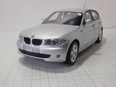 Kyosho 1/18 BMW 1 Series 120i Silver Diecast Model Car Custom Made