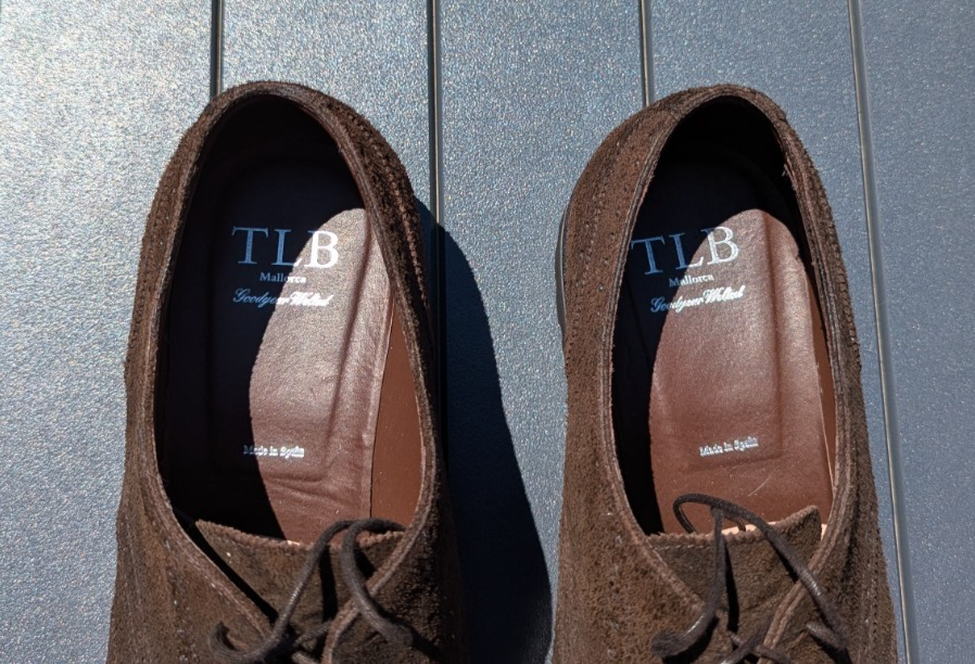 SAOLA TLB Mallorca Country style Derby taglia US 11D suola Commando cerata grezza