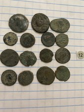 Roman Imperial Bronze Ancient Coins Lot of 15 Uncertified Ungraded