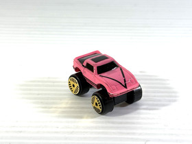 Vintage Galoob 1980&rsquo;s Micro Machines Monster Trucks Lot of 4 & 1 Pink Mazda