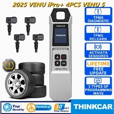 2025 THINKTPMS VENU iPro TPMS Relearn Tool Tire Pressure Sensors Programming Set
