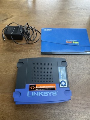 Cisco Linksys BEFSX41 Broadband Firewall Router 4-Port 10/100 (BEFSX41)