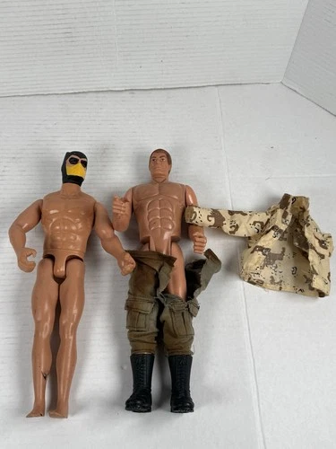 Vintage GI JOE Military Action Figures 90s - Lot of 2