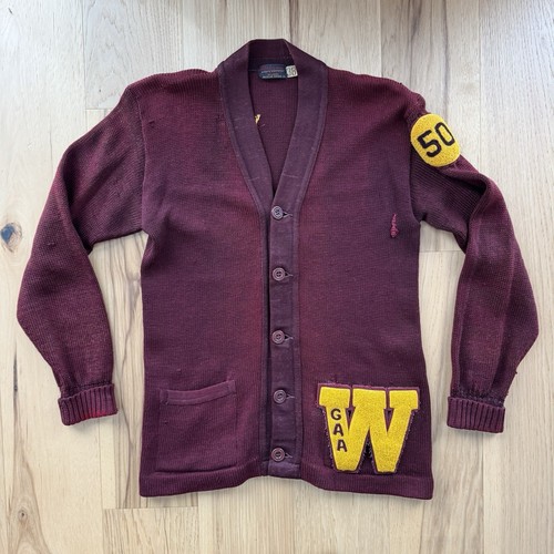40s letterman cardigan - Gem