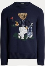 RLX Polo Ralph Lauren Bear Performance Jumper Moisture-wicking Coolmax® fibres