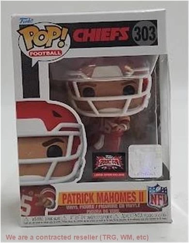 Funko POP! NFL: Kansas City Chiefs Patrick Mahomes Figure SEE DETAILS
