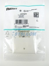 Panduit CFP2IW 2-Port Mini-Com Faceplate, Cla...