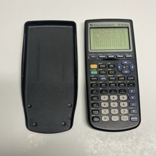 Texas Instruments TI-83 Plus Graphing Calculator with Cover TESTED