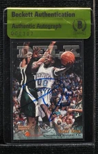 BAS 1996 Score Board Basketball Rookies Tony Delk #22 Authentic Auto RC ur8