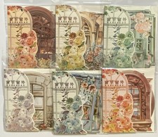 3.5" Tall Window Stickers for Scrapbooks Journals - 10 Pcs. - Your Choice