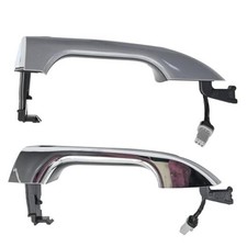 Silver Car Front Door Handles - Two Sides - Front Door Handles