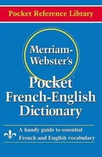 Merriam Webster Pocket French-Engli..., Merriam Webster