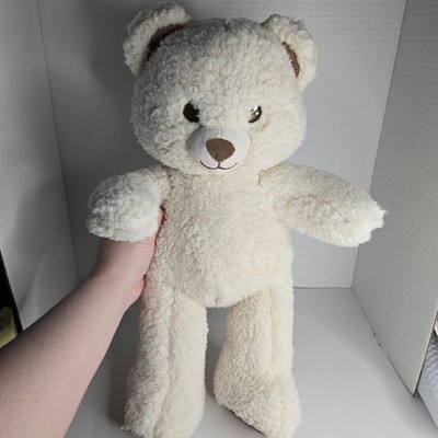 Cozy Cuddles Build A Bear Plush Cosy Cream Teddy Bear Sherpa Stuffed Animal 15''