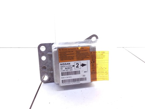 NISSAN PRIMERA P12 Airbag-Steuergerät 0285001420 98820av200 1.90 17928426