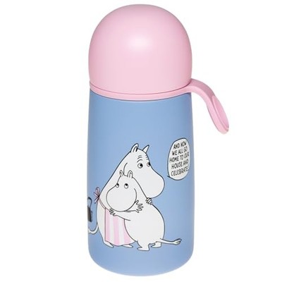 ARABIA Moomin Home at Last Thermo Bottle 350ml Japan Limited Red Cross JP FS NEW