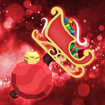 Flee The Facility Santa Sleigh Set FAST DELIVERY FTF
