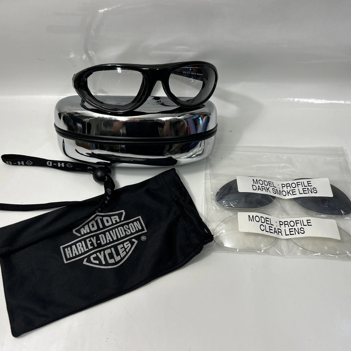 Harley-Davidson Clear Performance Riding Eyewear Highway Harley Motorcycle Riding Sunglasses | Harley  main image 2