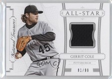 2015 Panini National Treasures All-Star 81/99 Gerrit Cole #16 0o9