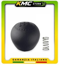 Pomello 5 marce Leva Cambio e Molla Compatibile con Fiat Punto 188 1999-2012