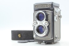 Near MINT Yashica D Black TLR 6x6 120 Film Camera Yashikor 80mm f3.5 JAPAN
