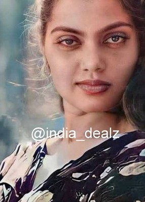 Sexy Busty Indian Model Female Actor Silk Smitha Photo Photograph Risque SIL 028