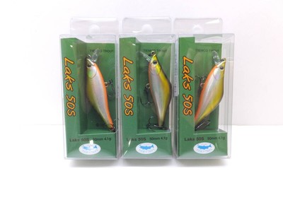 TIEMCO Trout Lax 50S LH Tennessee Shad 3-teiliges Set 5.280 ()