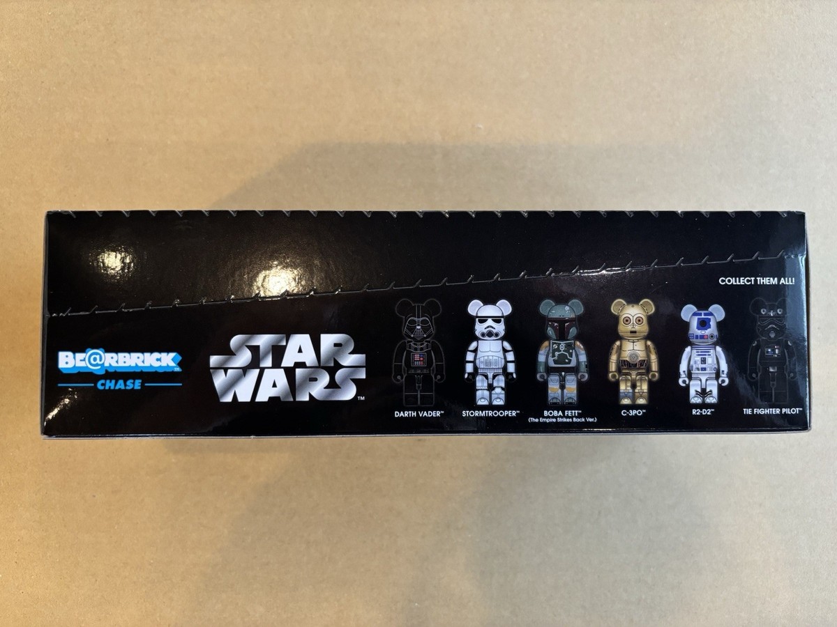 MEDICOM TOY - BE@RBRICK CHASE STAR WARS 8 BOX マスターカートン MEDICOM TOY BEARBRICK CHASE STAR WARS master carton 8 box BE
