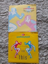 2 Unlimited - Get Ready For This & Twilight Zone  7" Vinyl Singles 