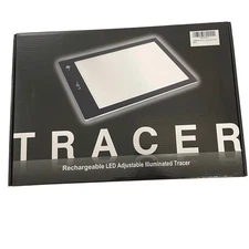 Rechargeable LED Light Tracer Pad Light Box Adjustable Brightness Drawing Board