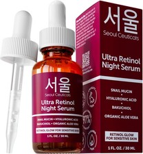 1% Korean Retinol Night Serum for Face - 97.5...