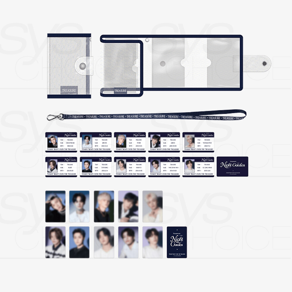 TREASURE - TREASURE　nightgarden　未開封 TREASURE in the NIGHT GARDEN OFFICIAL MD + Tracking Number