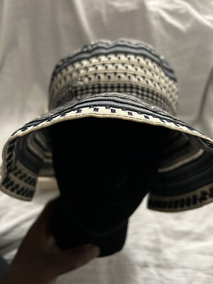 Giovannio wide brim summer hat Giovannio Hat Blue Wide Brim | 4sisters1closet – 4Sisters1Closet main image 2