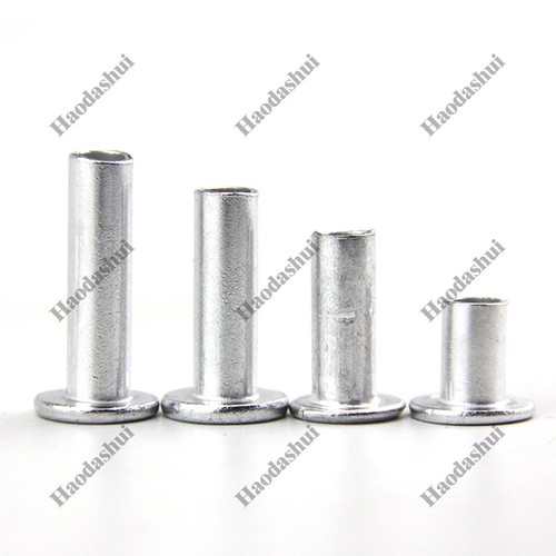 Aluminum Large Round / Flat Head Semi Hollow Rivet,Hollow Rivet, M2M2.5M3M4M5M6 - Picture 5 of 123