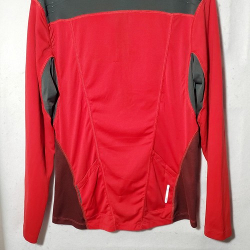 Mizuno Shirt Mens Small Red Long Sleeve Japan Engineered - Picture 10 of 13