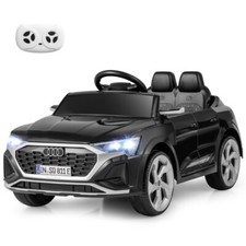 12V Kids Licensed Audi SQ8 Ride on Car Toy Remote Control w/ 3 Speed 3 Year Old