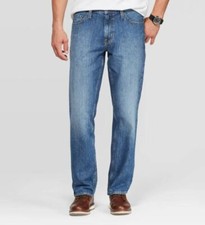 NWT Men's Straight Fit Jeans - Goodfellow  Co Blue Varity Sizes and Shades