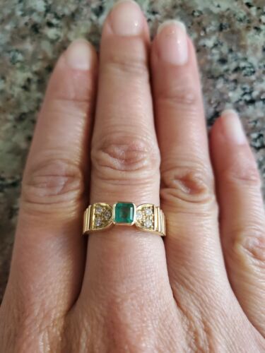 Colombian Emerald 18kgold Ring