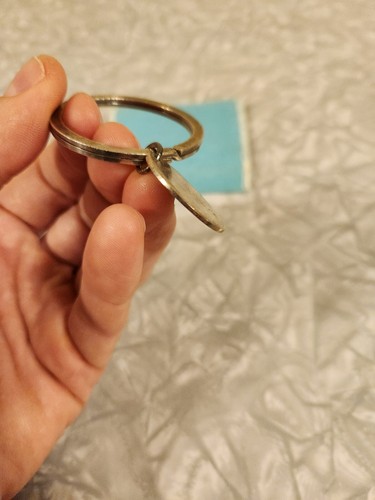 Tiffany & Co Plata Esterlina AG 925 Etiqueta Ovalada Llavero Grabable - Imagen 7 de 14