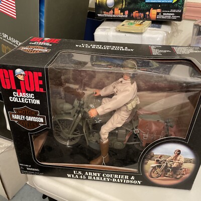 ミリタリー G.I. Joe U.S. ArmyCourier&WLA45 Amazon.com: GI Joe US Army 45 Harley Davidson : Toys & Games