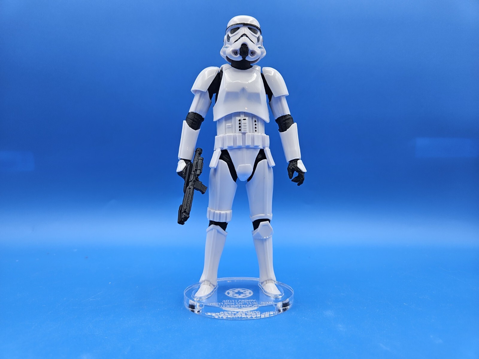 Star Wars Stormtrooper 40TH Anniv. (ROTJ) 🔥 Acrylic Base 🔥No Toy🔥 